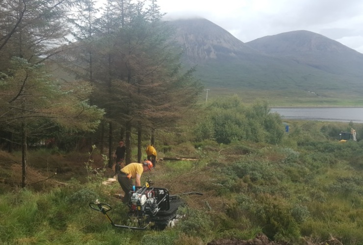 Bla Bheinn car park work starts 