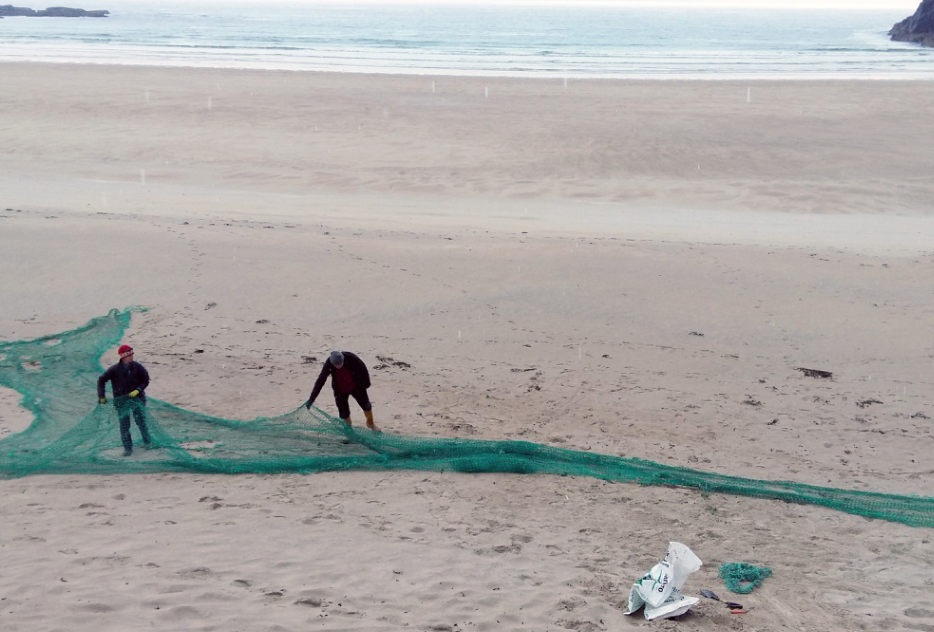 Carrie Weager beach clean