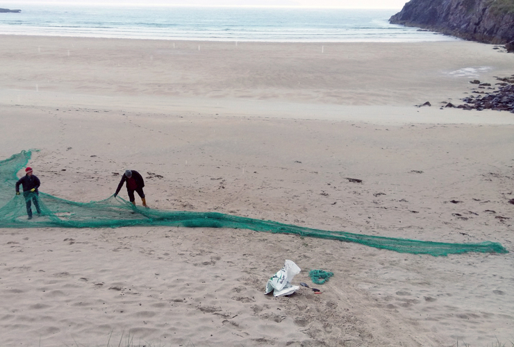 Carrie Weager beach clean