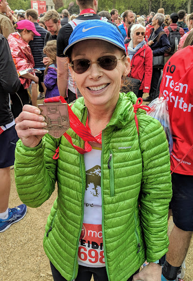 Ldn marathon - Heidi