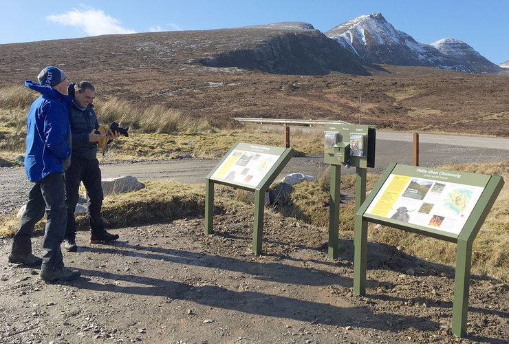 David Balharry at Quinag March 2020