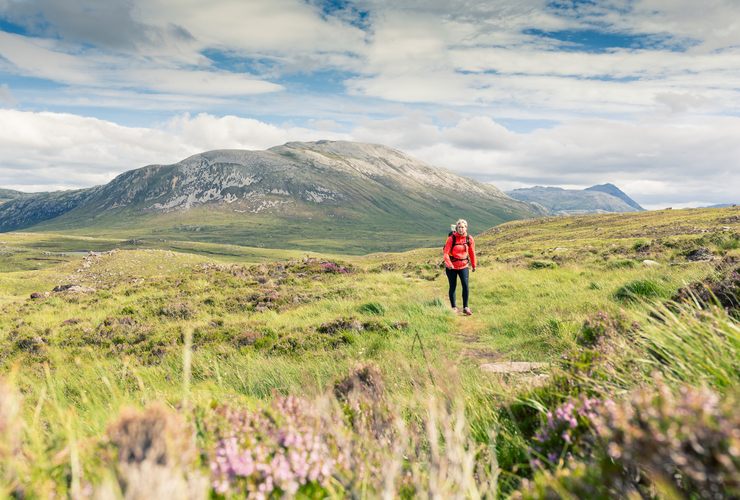 Helen Mort at Quinag - LW Images