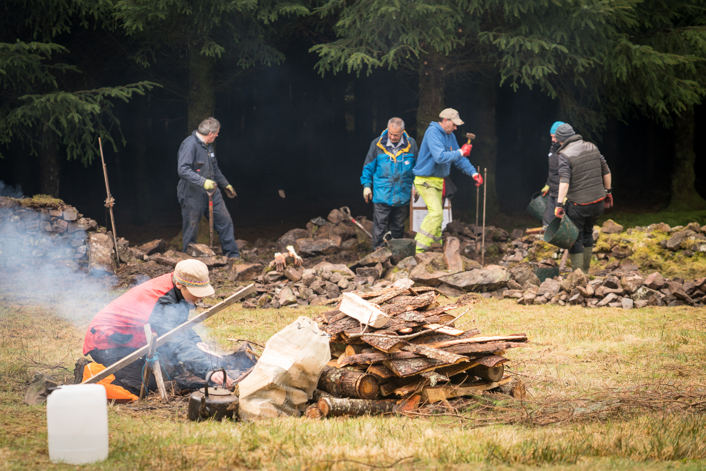 Volunteers at Glenlude