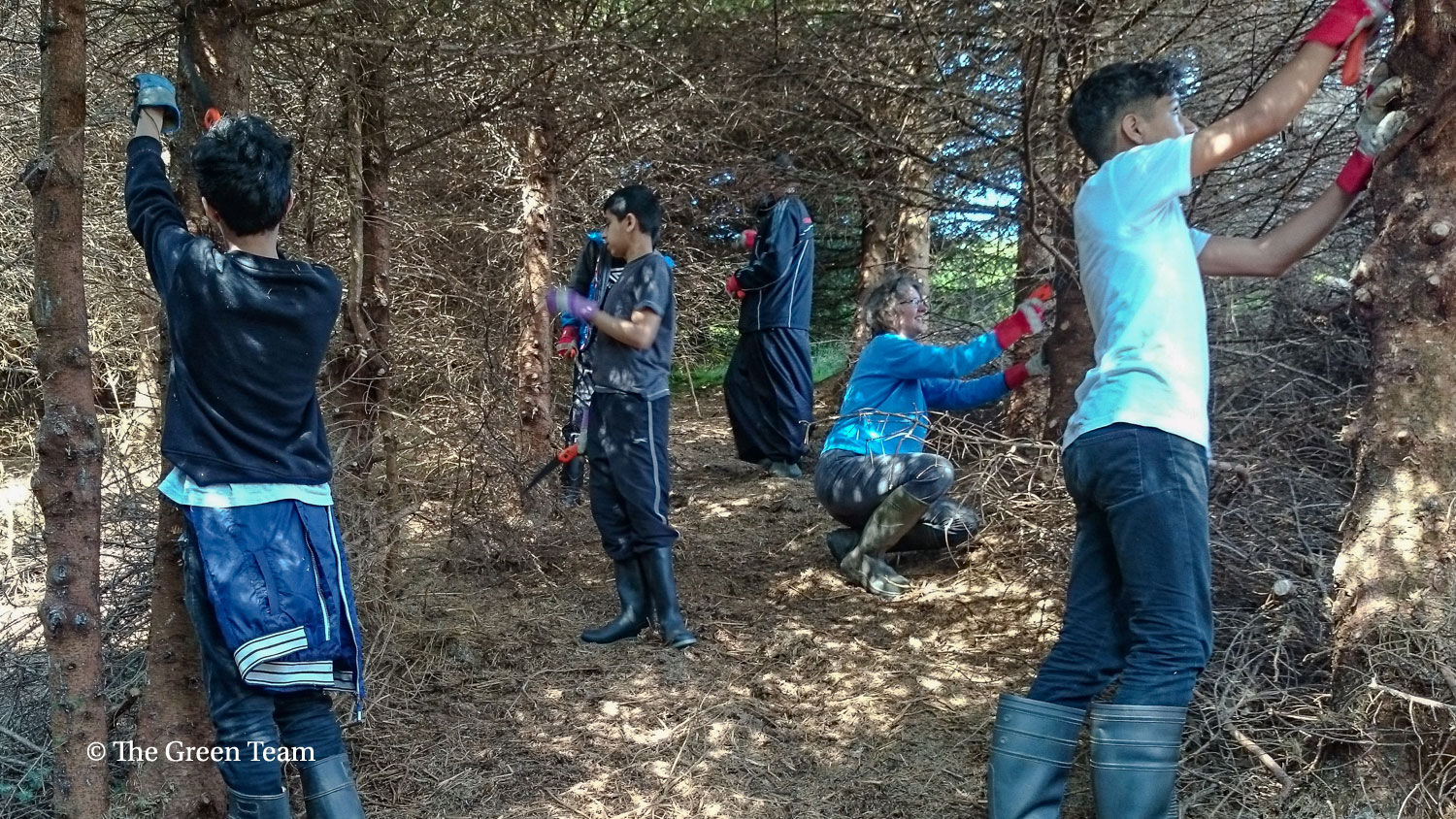 Green Team Glenlude - Blackhall Mosque