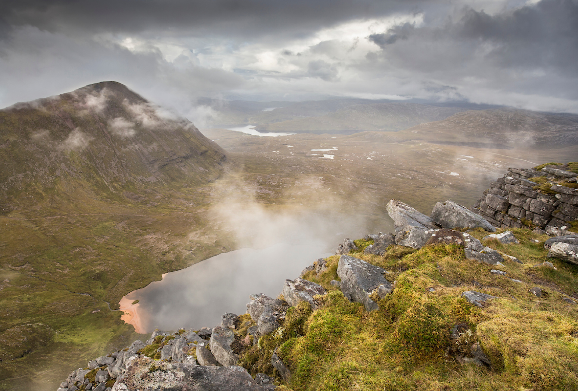 Misty Quinag landscape - Scotland Big Picture