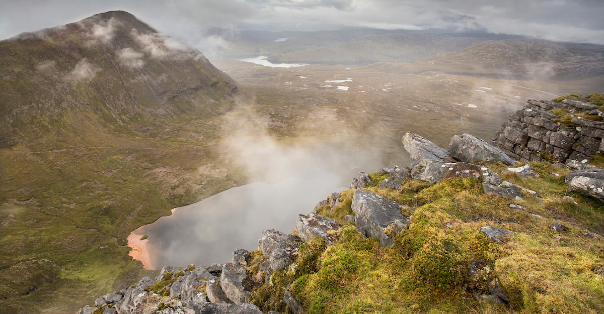 Misty Quinag landscape - Scotland Big Picture