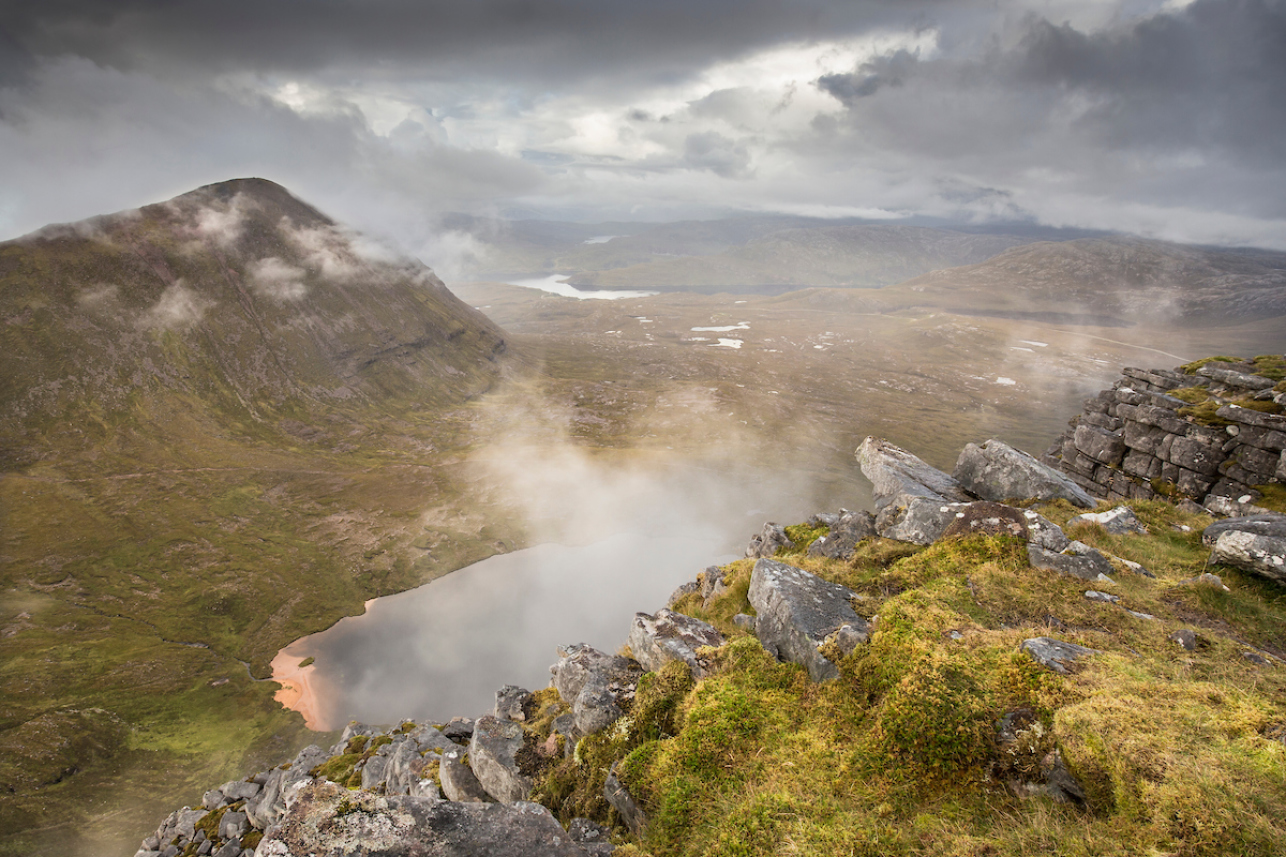 Misty Quinag landscape - Scotland Big Picture