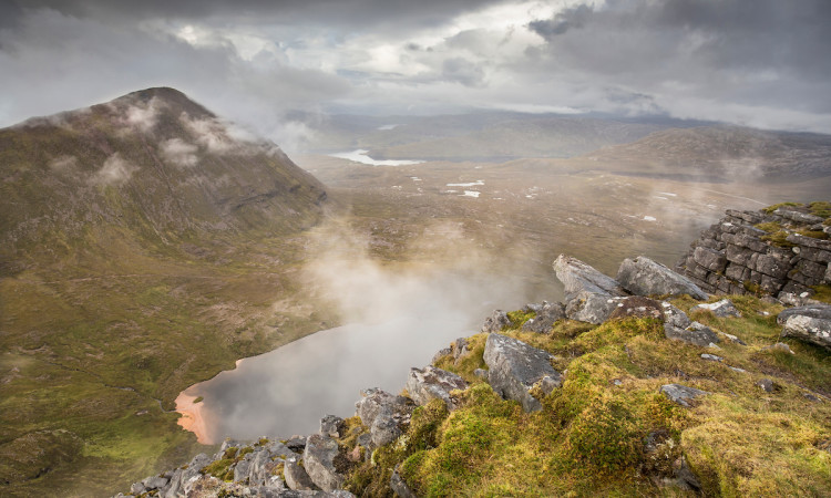 Misty Quinag landscape - Scotland Big Picture