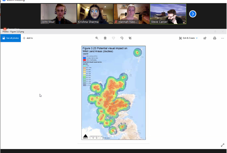 Our Wild Future - Steve Carver map and panellists