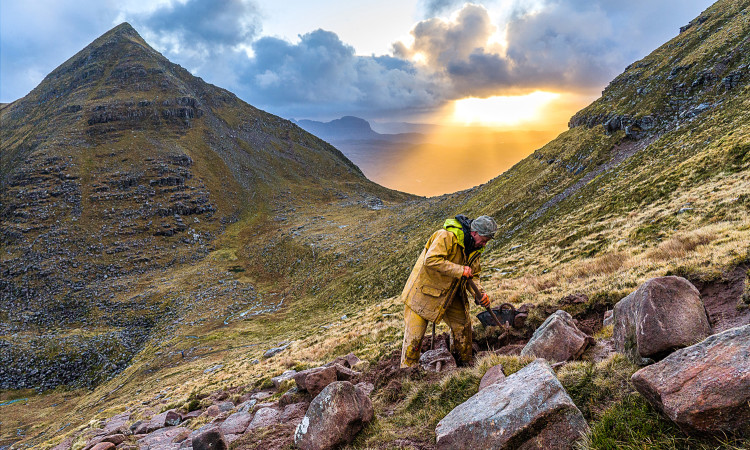 Quinag pathwork by Chris Puddephatt