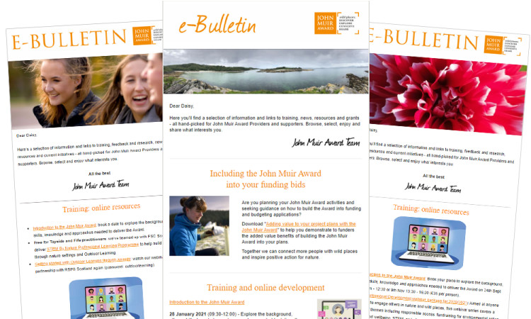 Award e-bulletins