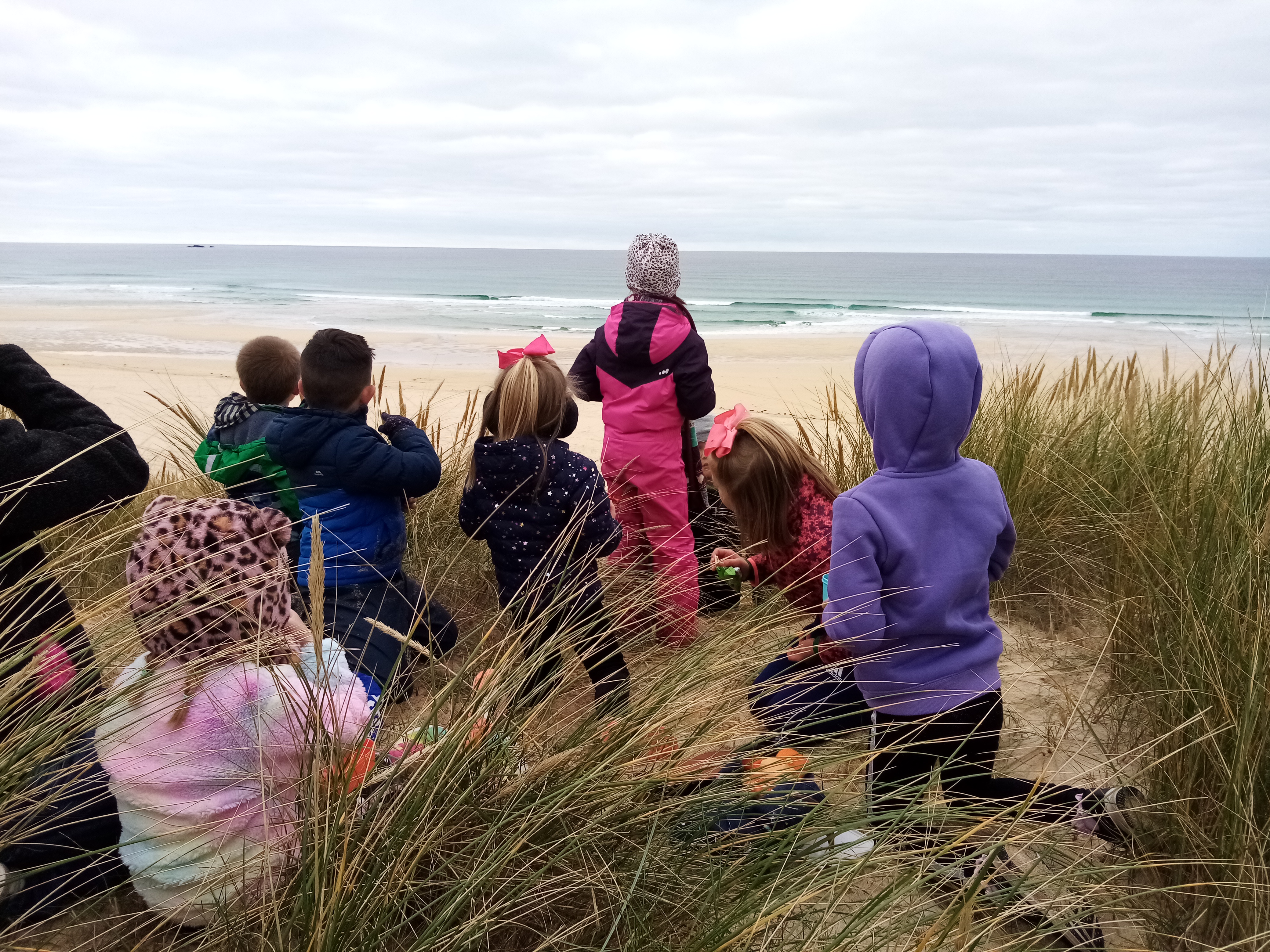 Clara Risi - connecting with local children