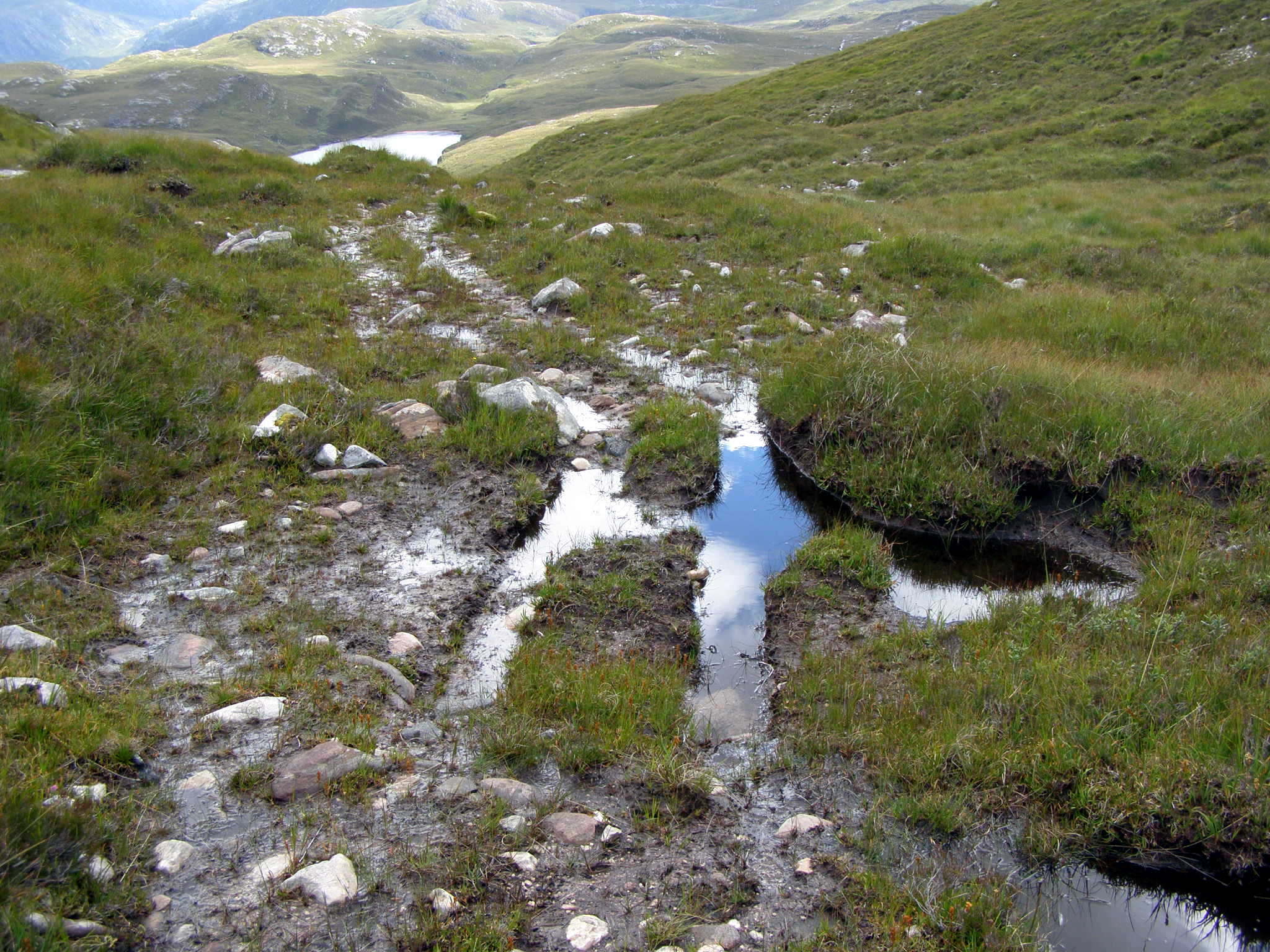 ATV track in NW Scotland