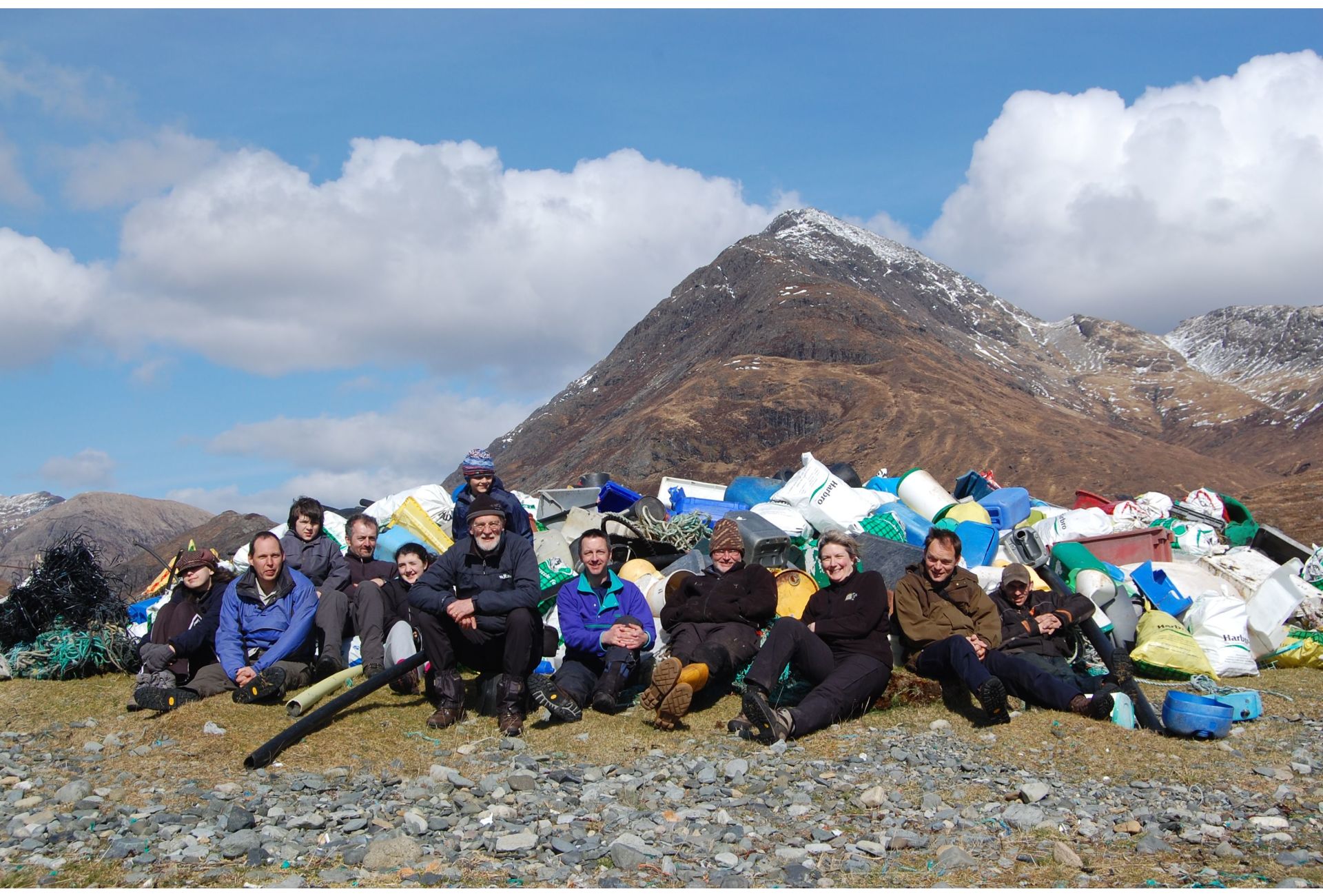 Camasunary Bay volunteers Skye by Rory Syme