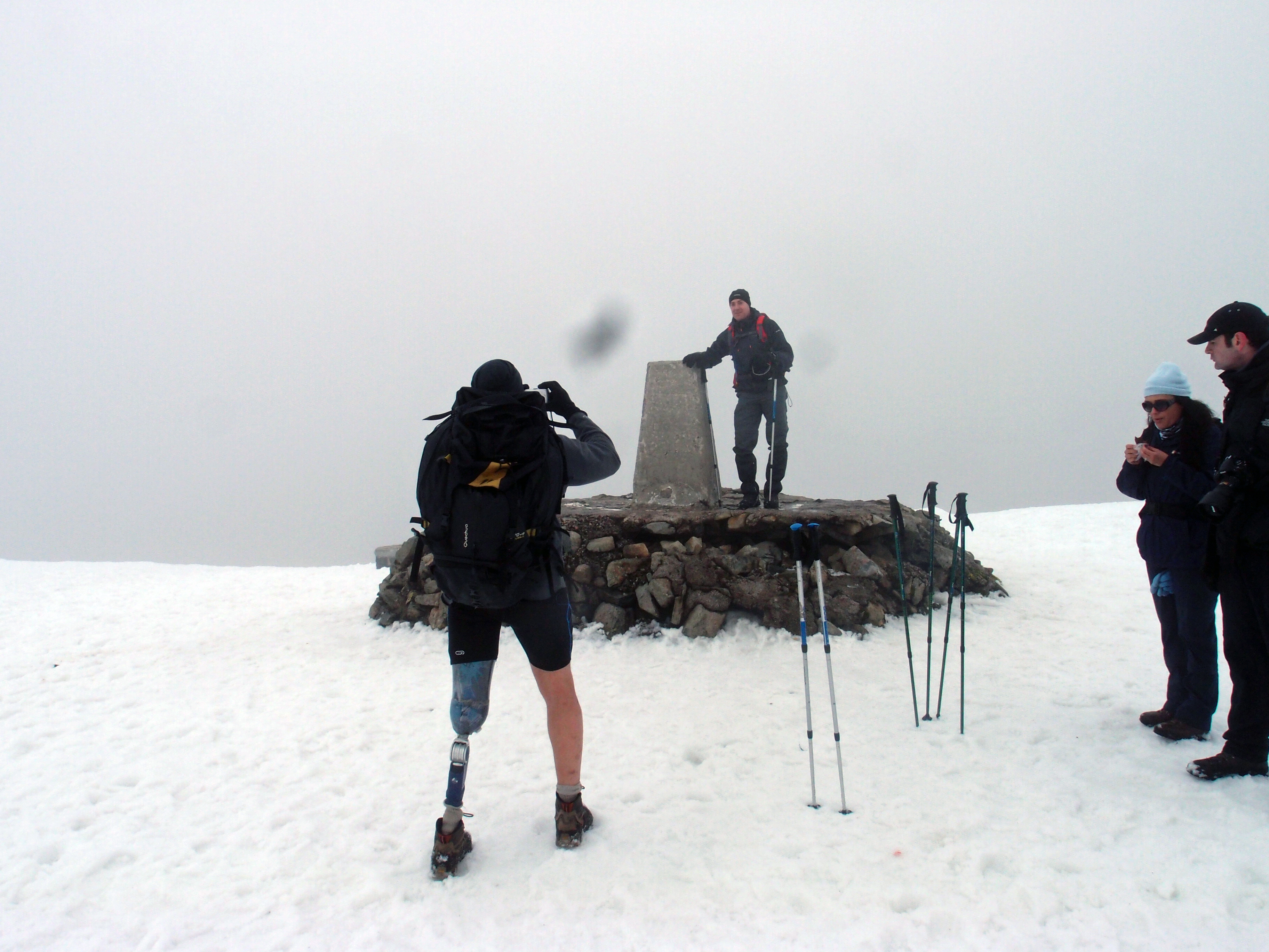 My Nevis - Martin Haigh - Frenchman at the summit