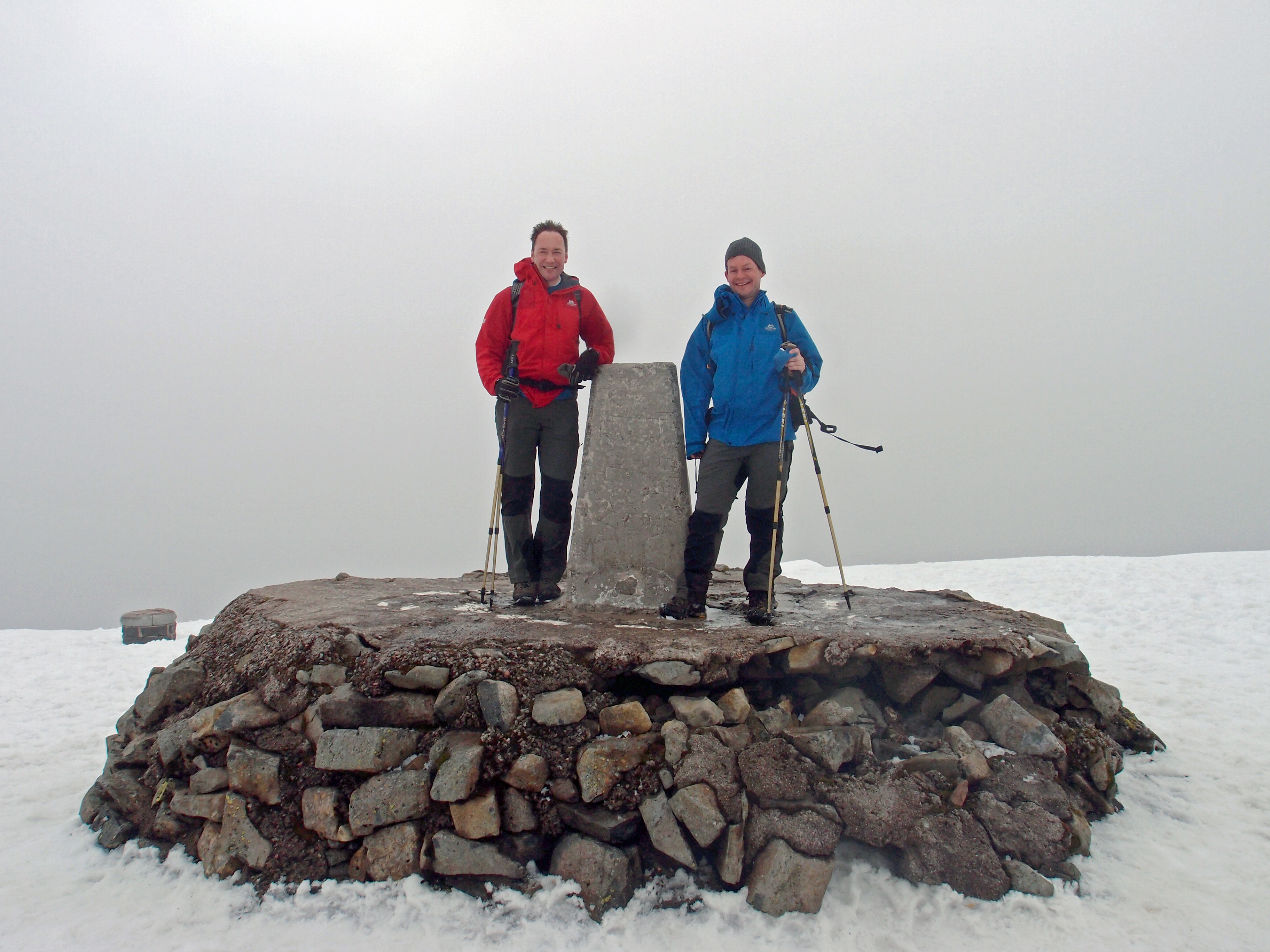 My Nevis - Martin Haigh - Martin and Nick on summit