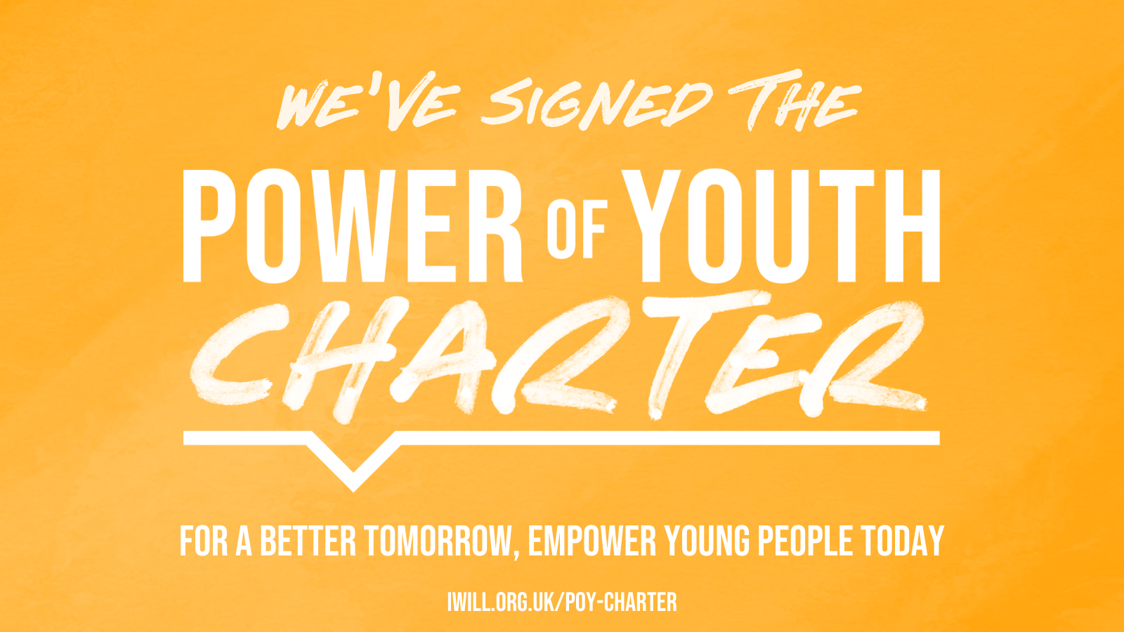 #iwill power of youth charter 2021