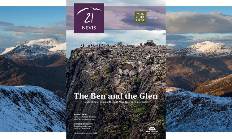 Nevis 21 newsletter cover and photo of Nevis