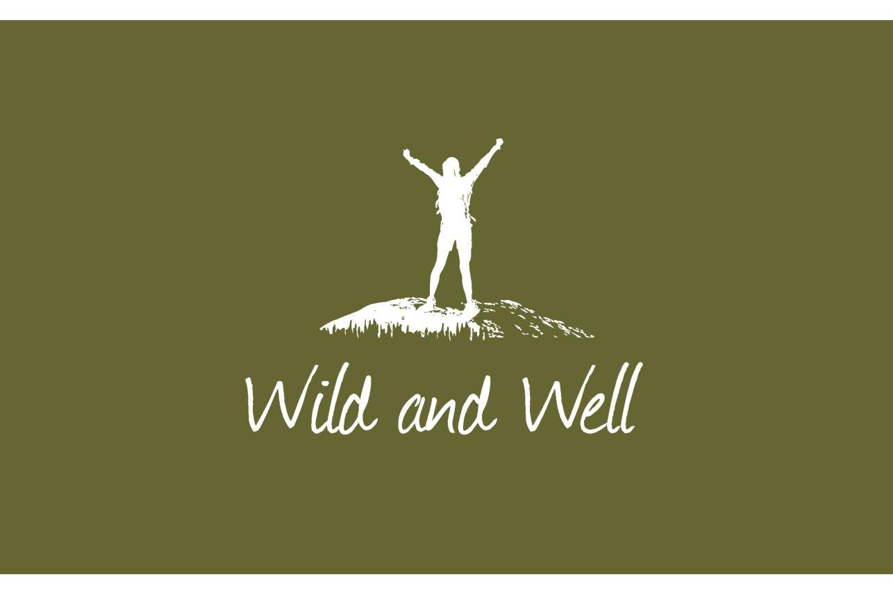 Wild and Well - olive bg