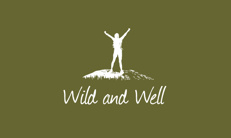 Wild and Well - olive bg