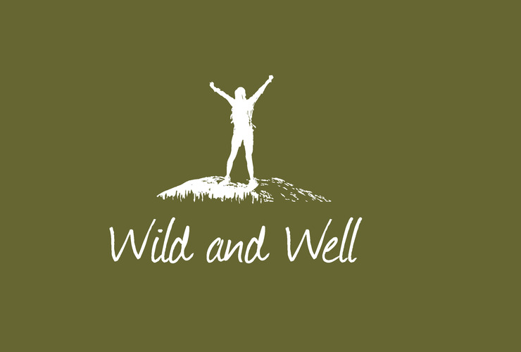 Wild and Well - olive bg