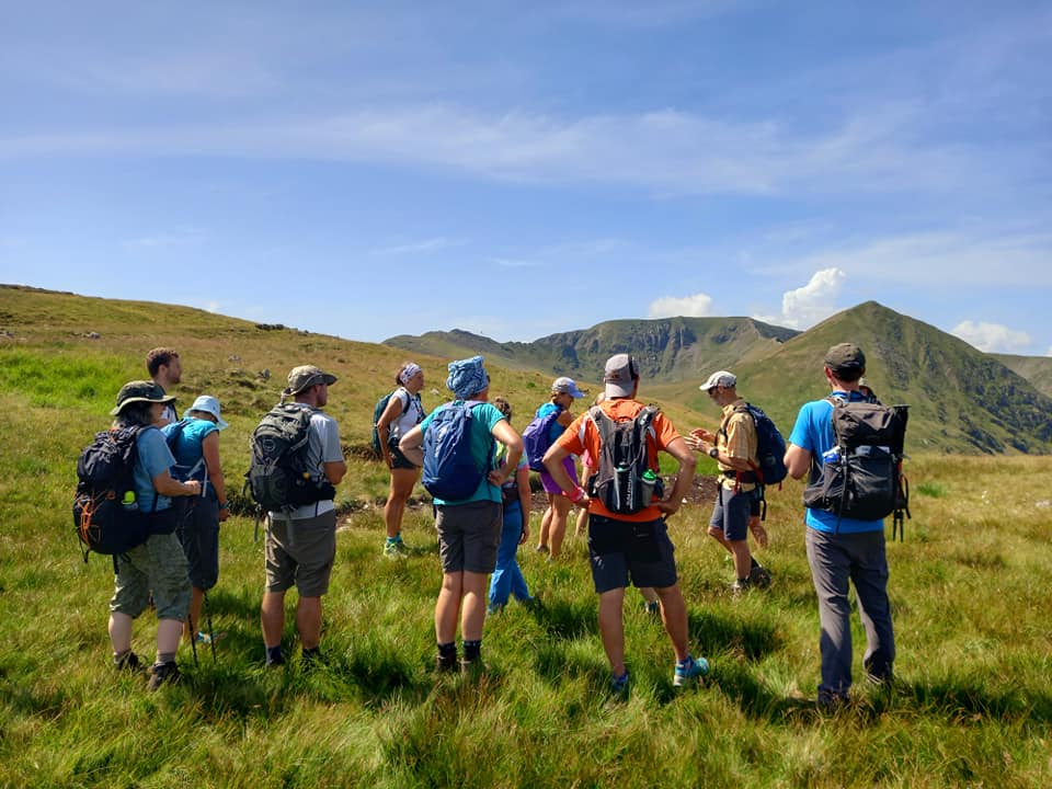 Leaders in the Lakes Pete B training