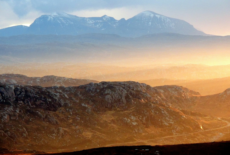 Quinag at sunset - Don O Driscoll