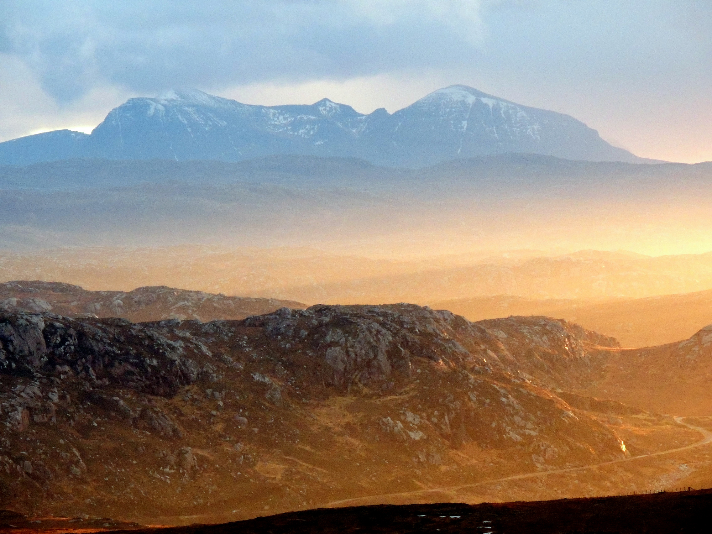 Quinag at sunset - Don O Driscoll