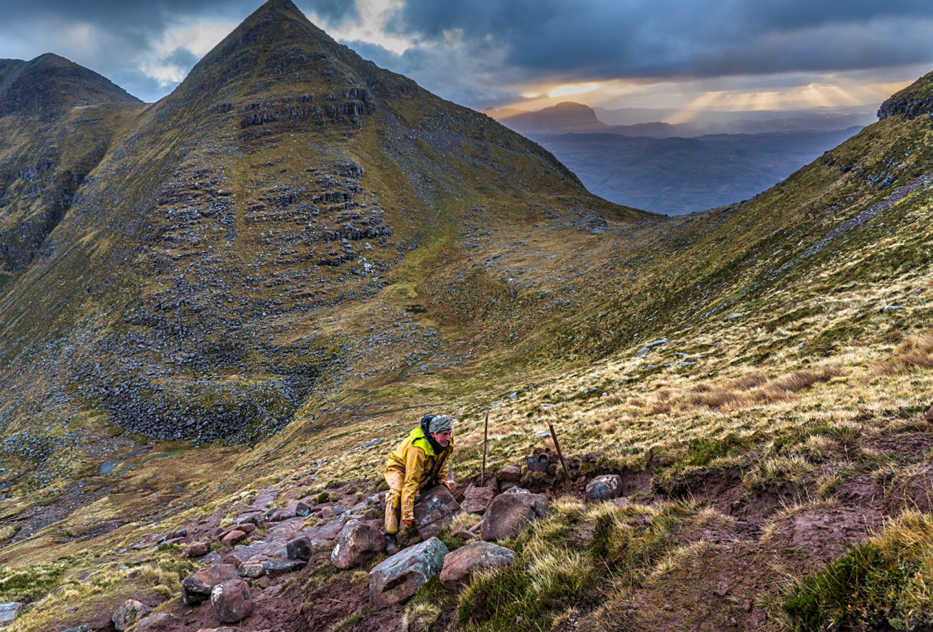 Photo quinag path b 30nov20 by chrispuddephatt