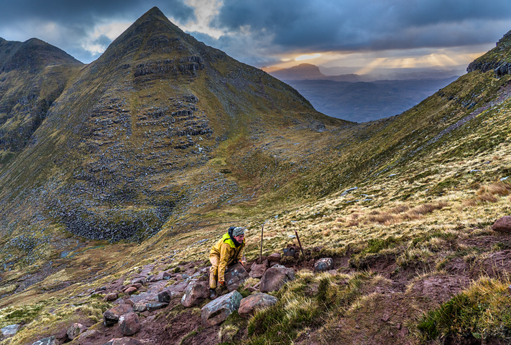 Photo quinag path b 30nov20 by chrispuddephatt