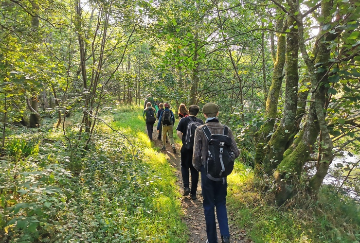 Nevis JRs - walk along River Nevis