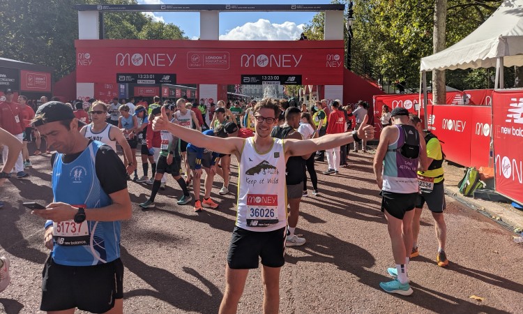 Graeme English London Marathon 2021