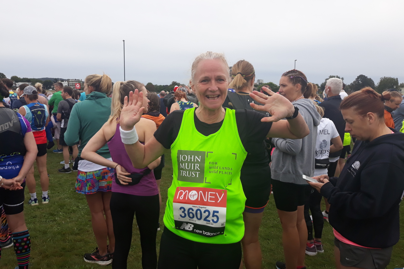 Julie Gough London Marathon 2021