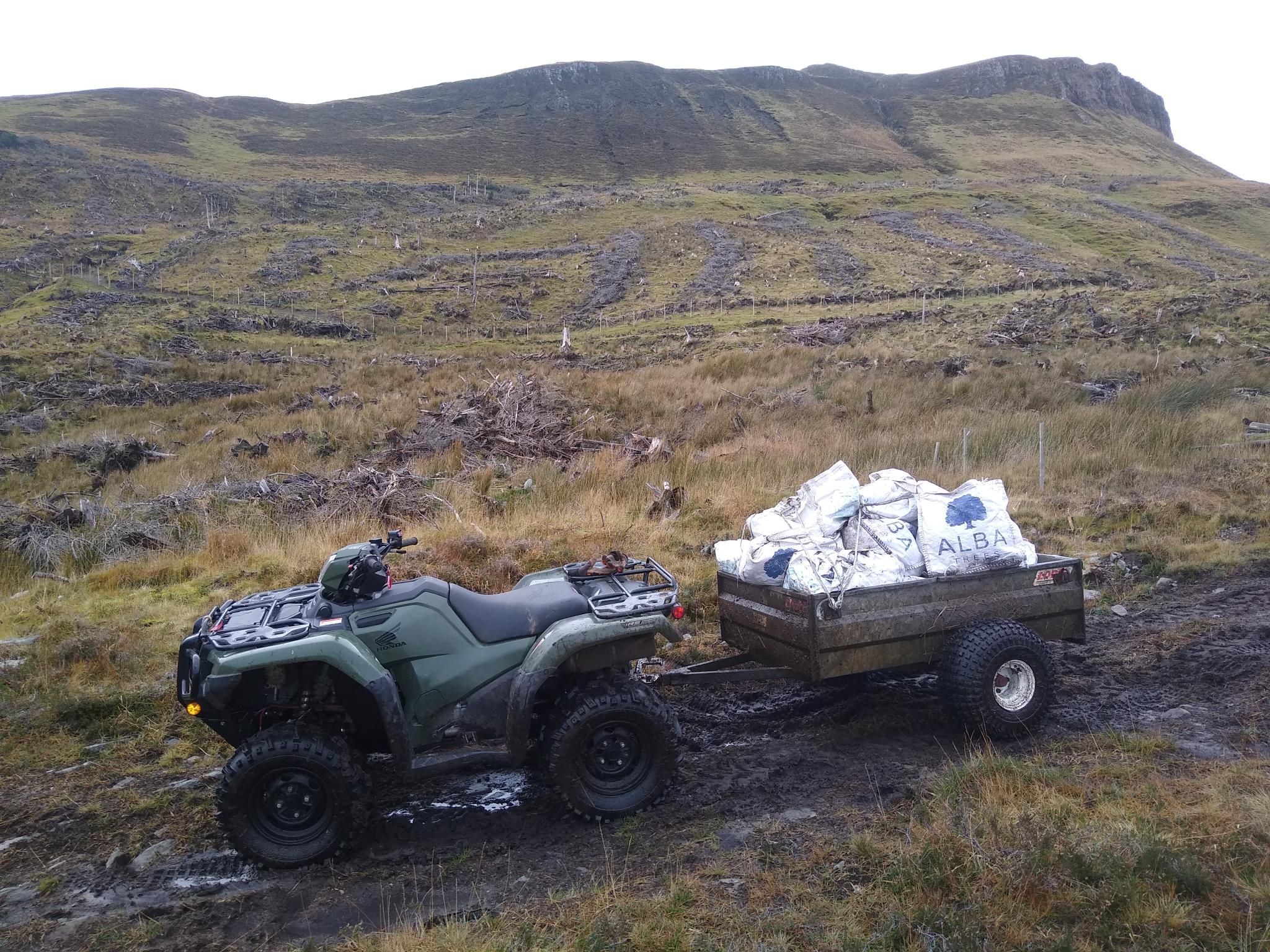 Keppoch tree planting on Skye 4