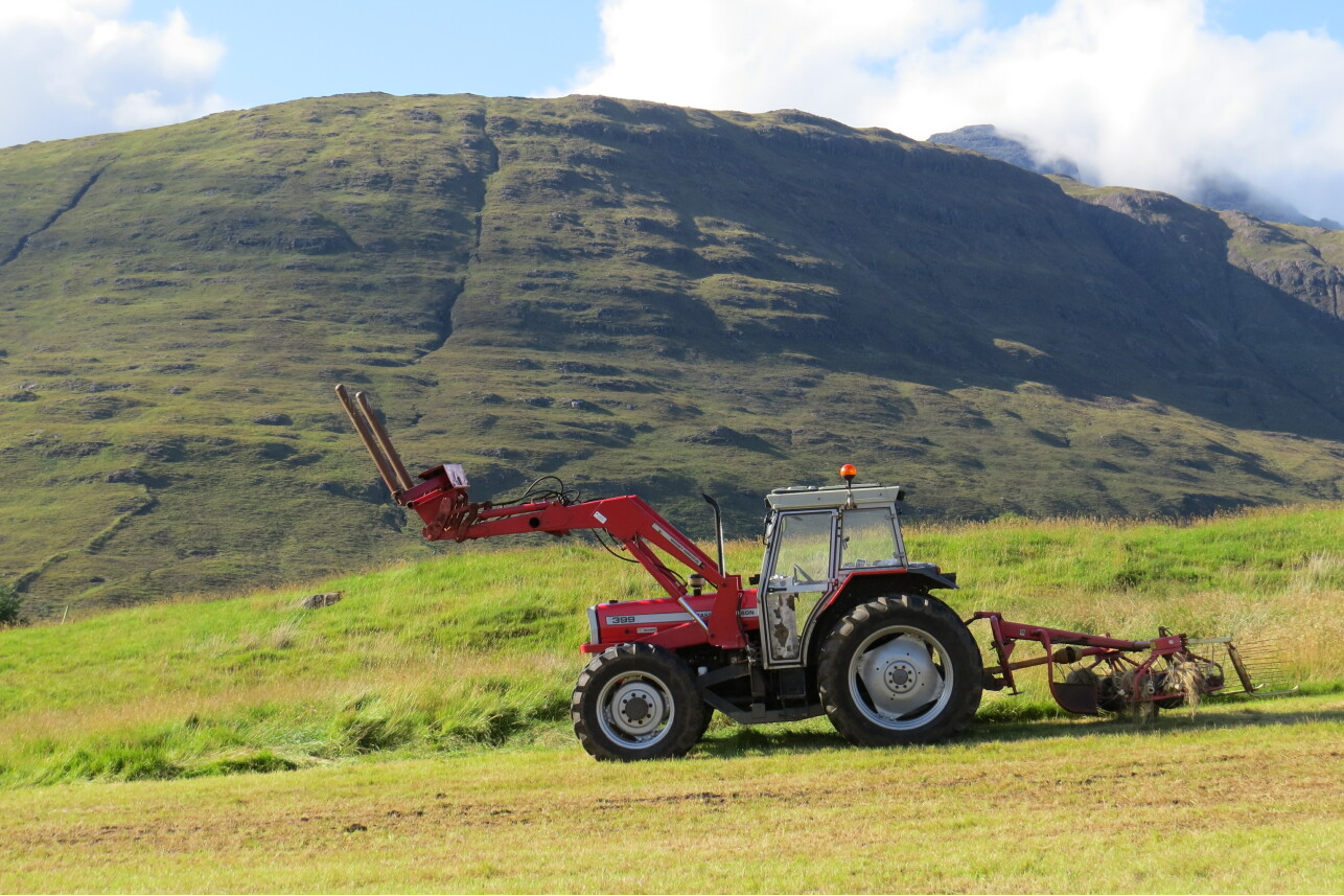 Strathaird Farm tractor