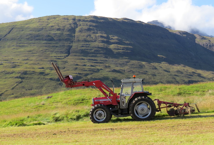 Strathaird Farm tractor