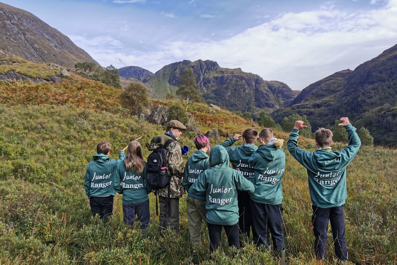 Nevis JRs - in Glen Nevis