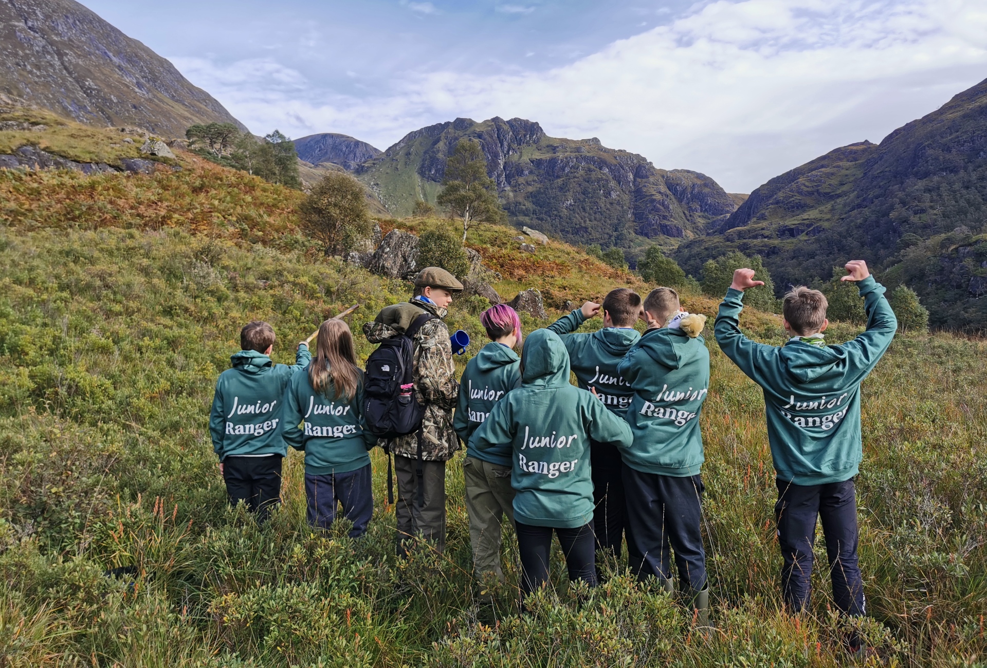 Nevis JRs - in Glen Nevis