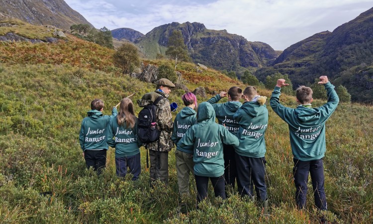 Nevis JRs - in Glen Nevis