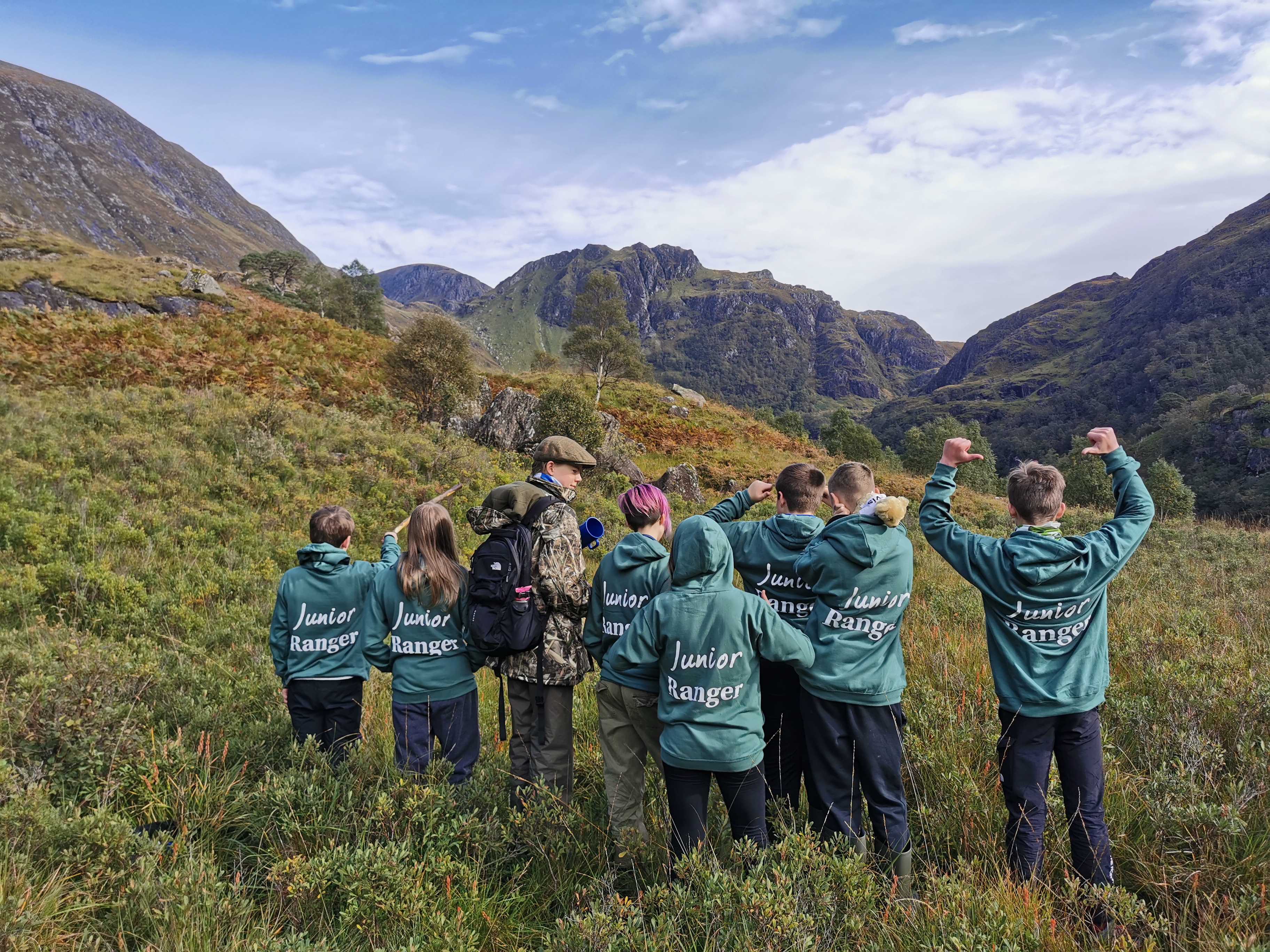 Nevis JRs - in Glen Nevis