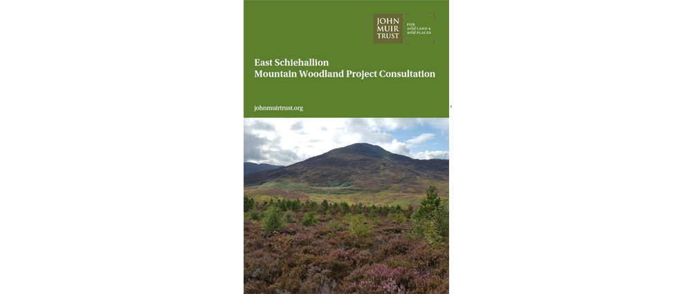 East Schiehallion Mountain Woodland Consultation cover sm