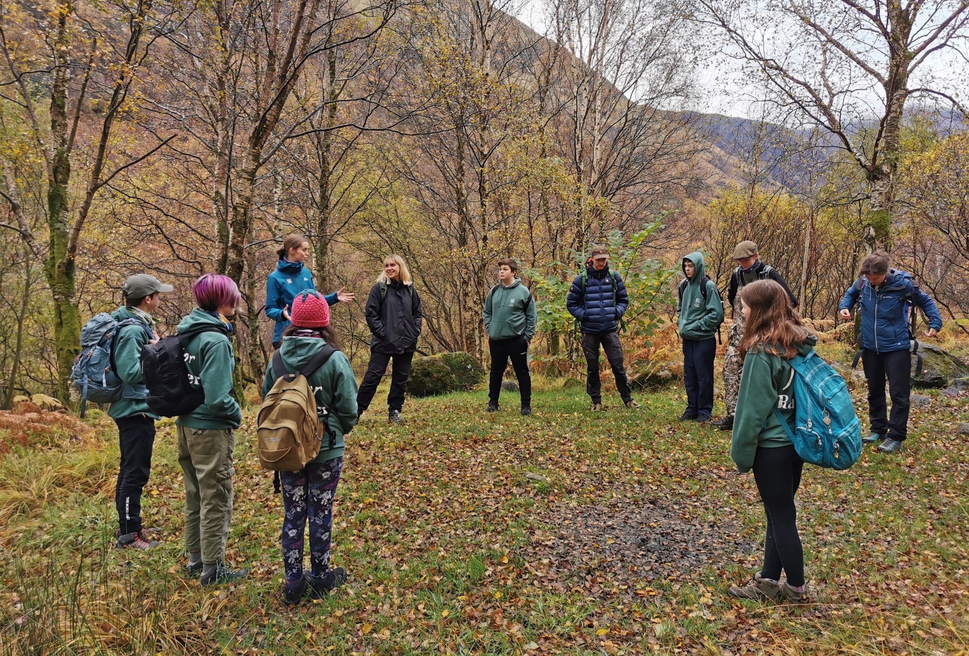 Junior Rangers at Nevis