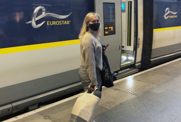 Sustainable travel days - Nikki on Eurostar 2