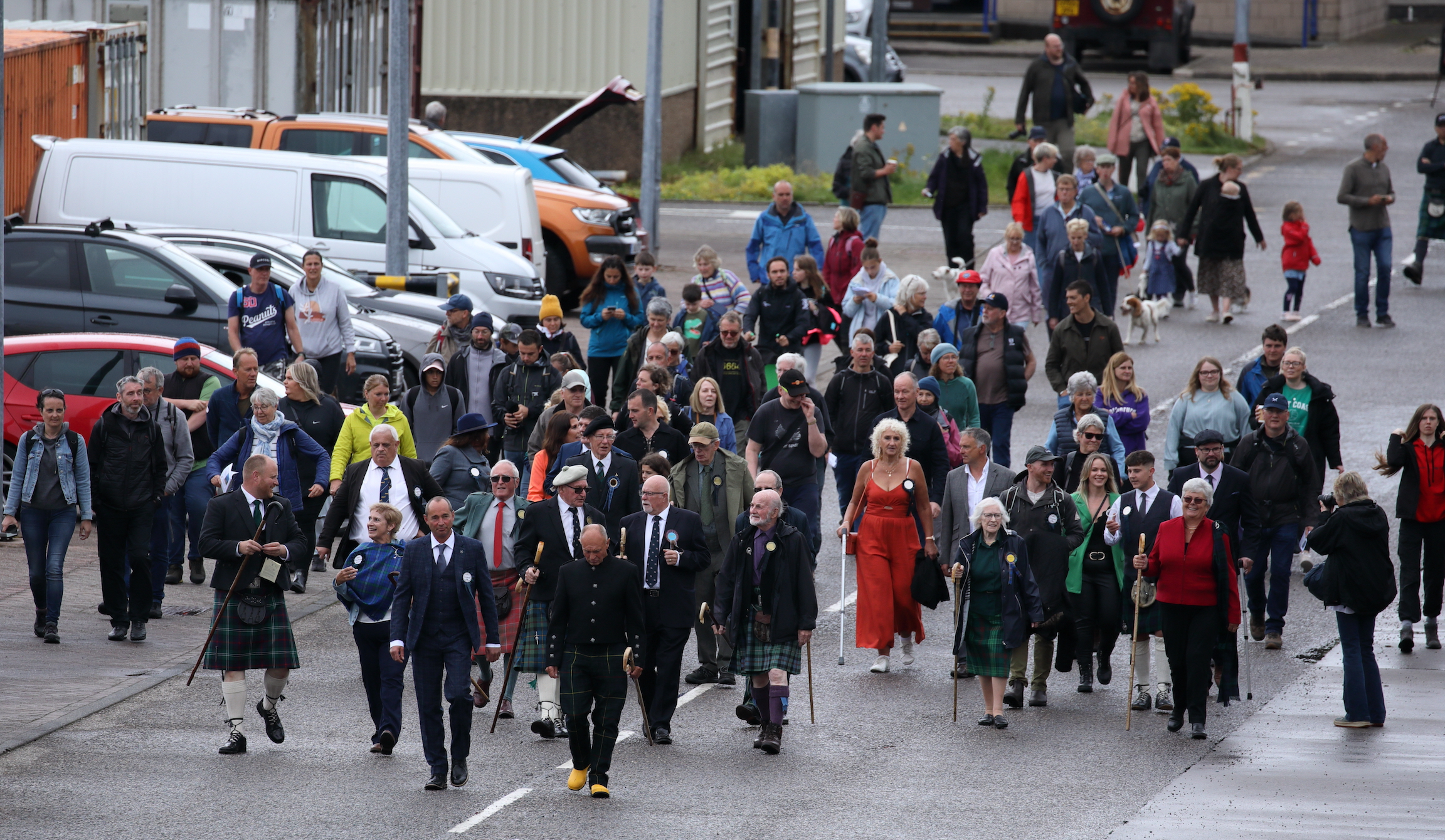 Assynt Highland Games 2022 parade