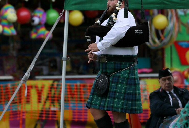 Assynt Highland Games 2022 piper