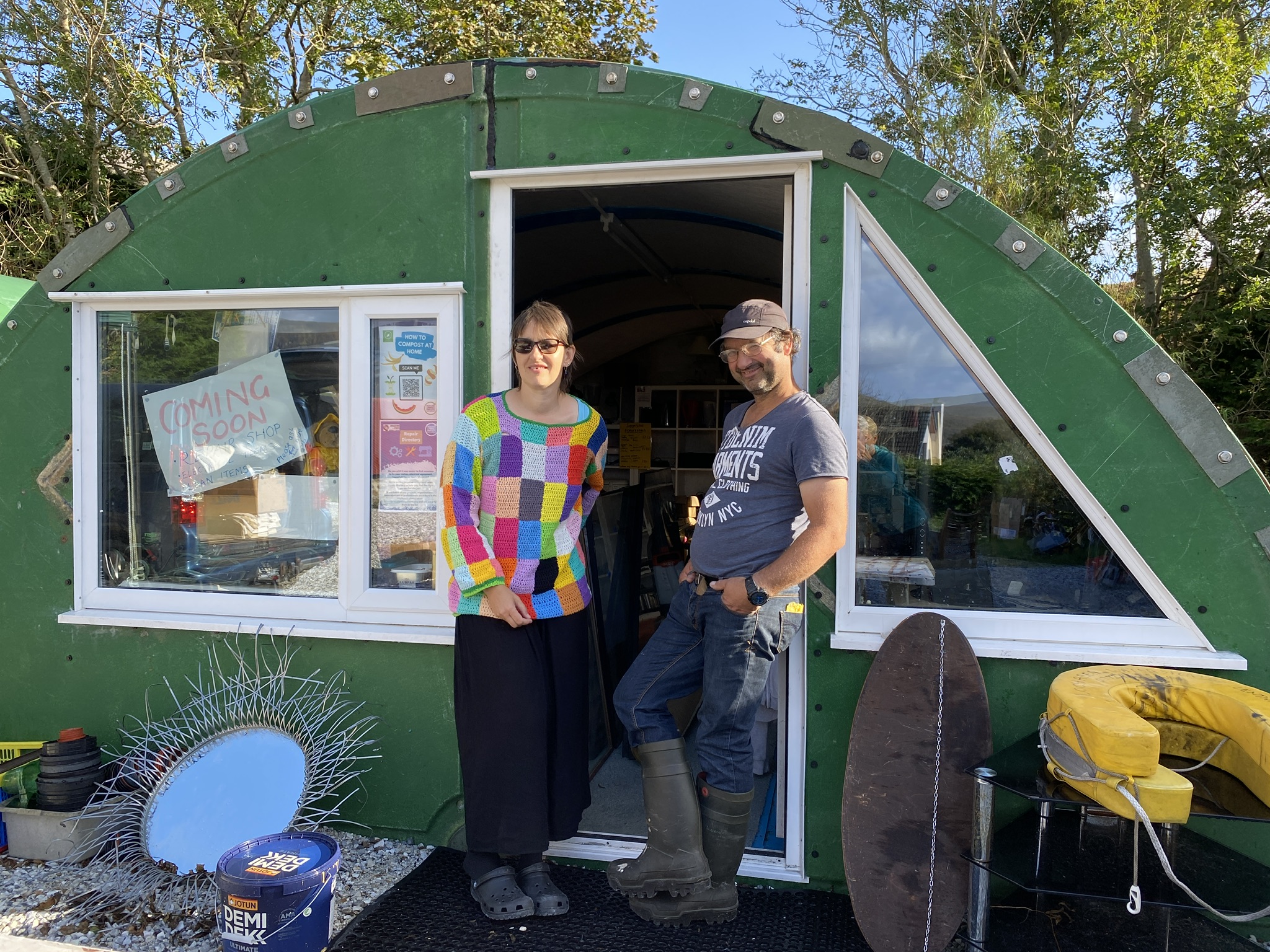 From water tower to thrift shop