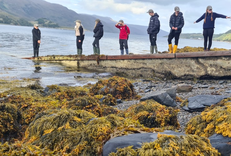 Quinag Junior Rangers 22&23 - tideline