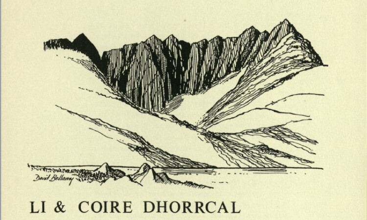 40th - Illustration of Ladhar Bheinn by David Bellamy