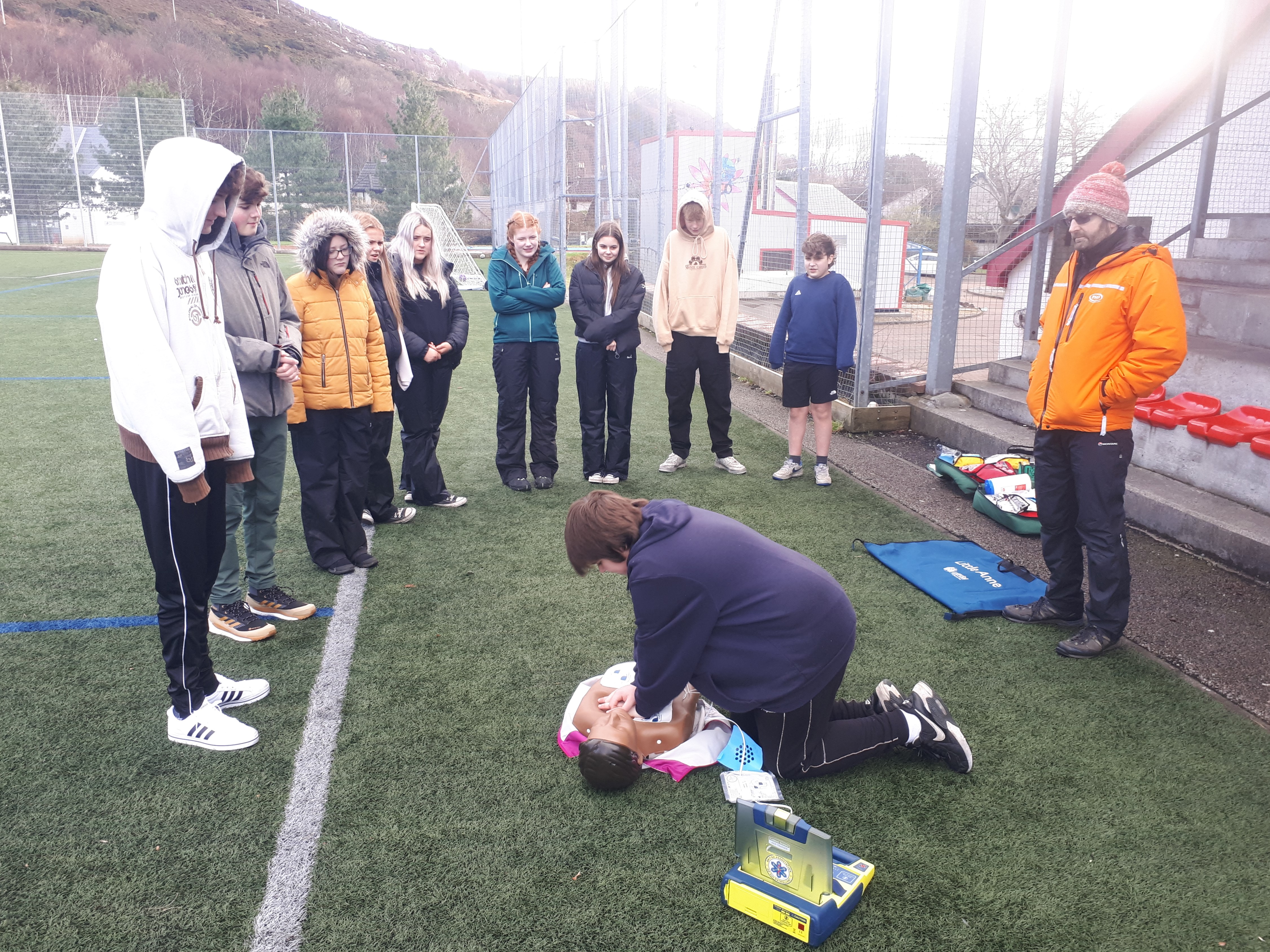 Field Notes: Quinag Junior Rangers add first aid to their skill set