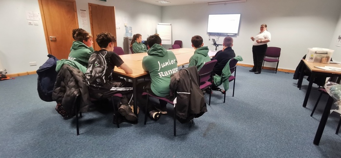 Nevis JRs learn 1st aid 2023 with Laura